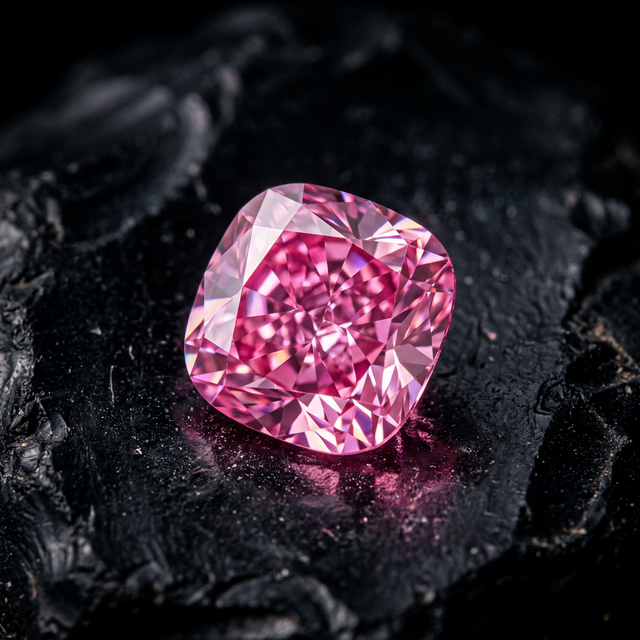 Pink Diamond — 10.1 Carat Aurora Pink from Argyle Mine